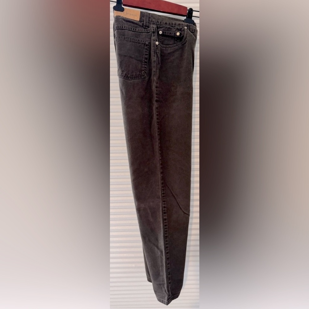 AT LOFT. Brown 5-pocket high-rise denim jeans. Size 10 Slim